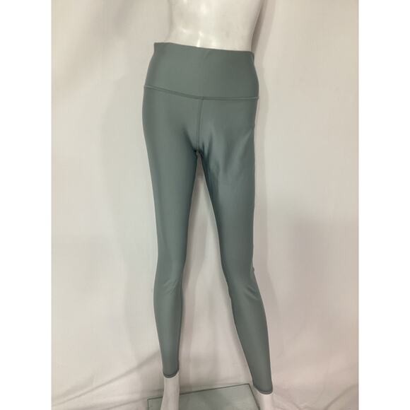 Alo Yoga Grey High Waist Airlift Brushed Legging Size L - Picture 2 of 4